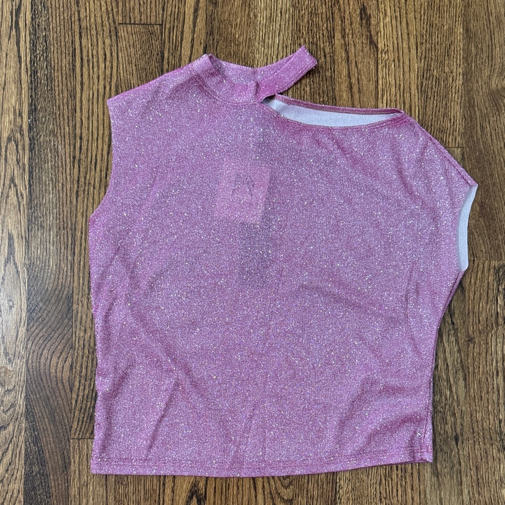 NWT - Axel Pink Sparkle Women's Top